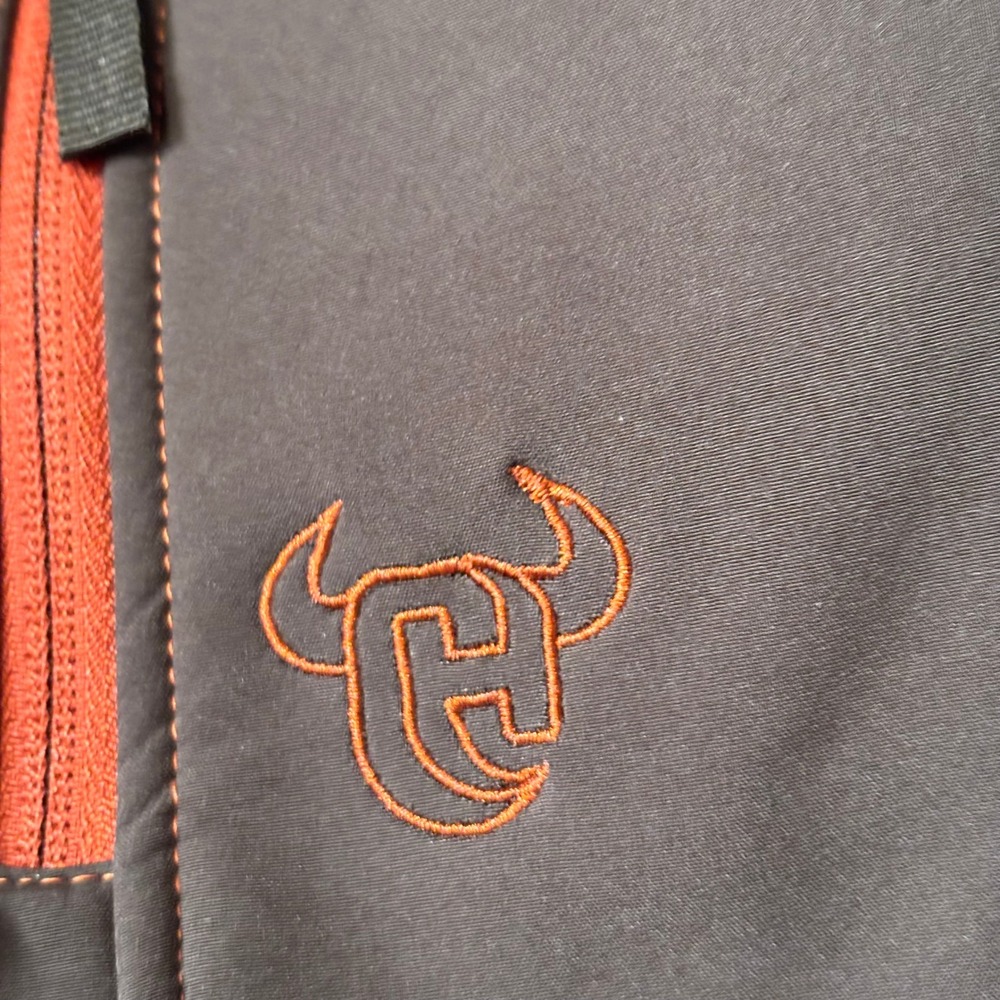 Cowboy Hardware Men Softshell Jacket Large Embroidered Western Rodeo Ranch 21566 - Picture 6 of 14